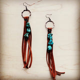 Wild Spirit Fringe Earrings – Turquoise Trail Edition