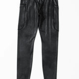 Pocketed V-Cut Waist Leggings