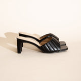W-NINA Slide Mule Heels