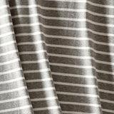 Striped Round Neck Short Sleeve Dress