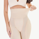 High Waisted Pull-On Shaping Shorts