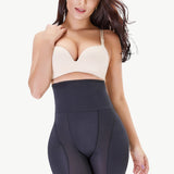 High Waisted Pull-On Shaping Shorts