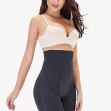 High Waisted Pull-On Shaping Shorts