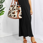 Animal Print Plush Weekender Bag