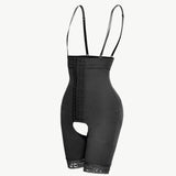Hook-and-Eye Lace Trim Shaping Bodysuit
