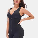 Lace Trim Shapewear with Zipper