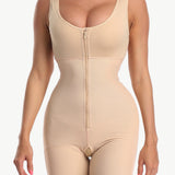 Zip-Up Lace Detail Shapewear