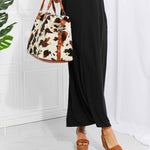 Animal Print Plush Weekender Bag