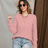 Round Neck Raglan Sleeve Sweater