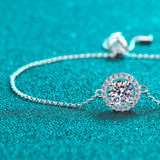 All For Fun 1 Carat Moissanite Bracelet