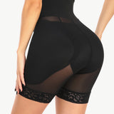 Breathable Lace Trim Shaping Shorts