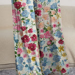 Floral Spaghetti Strap Wide Leg Jumpsuit