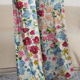 Floral Spaghetti Strap Wide Leg Jumpsuit