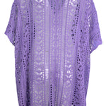 Cutout V-Neck Cover-Up with Tassel