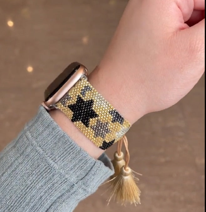 New Design Luxury Miyuki Beads Apple Watch Band