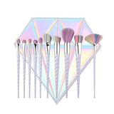 10pcs Unicorn Makeup Brush Set