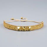 Go2boho Miyuki Heart Bracelet Friends Gift Turkish Evil Eye Bracelets For Women Jewelry Freshwater Pearl Jewellery Pulseras 2021