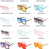 New Square Sunglasses Women Sun Glasses Female Eyewear Eyeglasses Plastic Frame Clear Lens UV400 Shade Fashion Driving