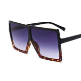 New Square Sunglasses Women Sun Glasses Female Eyewear Eyeglasses Plastic Frame Clear Lens UV400 Shade Fashion Driving