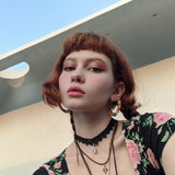 Go2Boho Hoop Earrings Stainless Steel Earrings Miyuki Beaded Ear Ring Women Jewelry Gift for Her 2021 Trendy Bohemian Pendientes