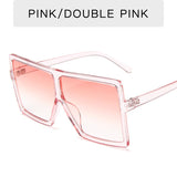 New Square Sunglasses Women Sun Glasses Female Eyewear Eyeglasses Plastic Frame Clear Lens UV400 Shade Fashion Driving