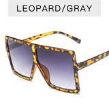 New Square Sunglasses Women Sun Glasses Female Eyewear Eyeglasses Plastic Frame Clear Lens UV400 Shade Fashion Driving