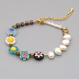 Go2boho Miyuki Heart Bracelet Friends Gift Turkish Evil Eye Bracelets For Women Jewelry Freshwater Pearl Jewellery Pulseras 2021