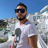 Oversized Gradient Square Sunglasses Men Women Flat Top Fashion One Piece Lens Sun Glasses Women Brand 2019 Shades Mirror