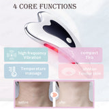 USB Charging Facial Lifting Crystal Scraping Board Massager for Face Instrument Wrinkle Remover Chin Neck Beauty Skin Care Tools