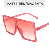 New Square Sunglasses Women Sun Glasses Female Eyewear Eyeglasses Plastic Frame Clear Lens UV400 Shade Fashion Driving