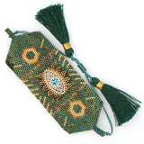 Go2boho Miyuki Bracelets Set Turkish Evil Eye Pulsera Jewelry Handmade Loom Jewellery Rhinestone Beads Bracelet & Bangles