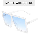 New Square Sunglasses Women Sun Glasses Female Eyewear Eyeglasses Plastic Frame Clear Lens UV400 Shade Fashion Driving