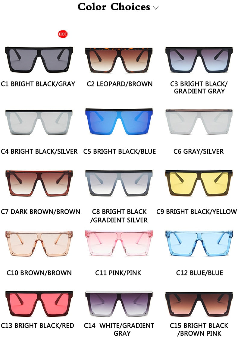 Flat Top Sunglasses