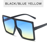 New Square Sunglasses Women Sun Glasses Female Eyewear Eyeglasses Plastic Frame Clear Lens UV400 Shade Fashion Driving