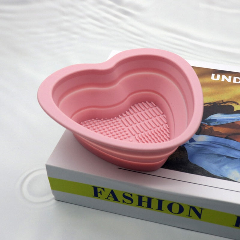 Silicone Makeup Brush Cleaning Bowl