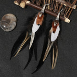 Boho Feather Earrings