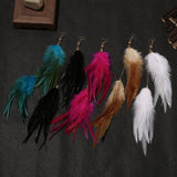 Boho Feather Earrings