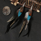 Boho Feather Earrings