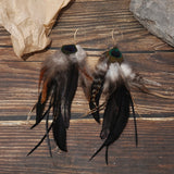 Boho Feather Earrings