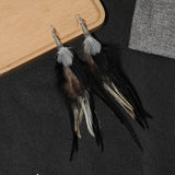 Boho Feather Earrings
