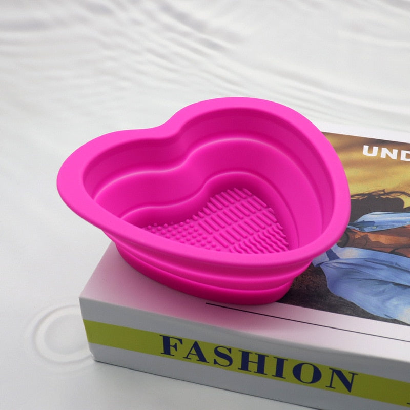 Silicone Makeup Brush Cleaning Bowl