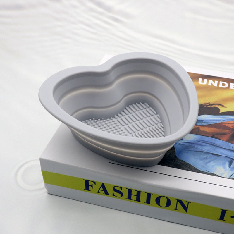 Silicone Makeup Brush Cleaning Bowl