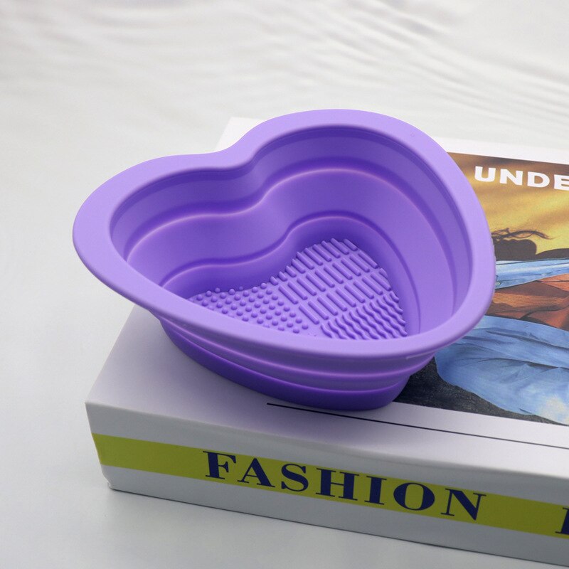 Silicone Makeup Brush Cleaning Bowl