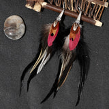 Boho Feather Earrings