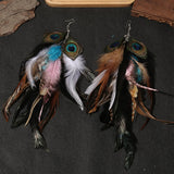 Boho Feather Earrings