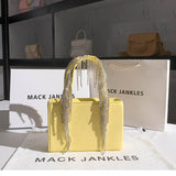 Women Full Diamond Rhinestone Bucket Handbag Shoulder Crossbody Bag Ladies Shiny Crystal Clutch Purse For Party Evening Bag