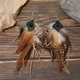 Boho Feather Earrings