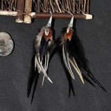 Boho Feather Earrings