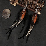 Boho Feather Earrings