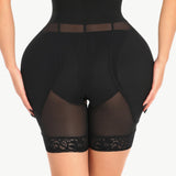 Breathable Lace Trim Shaping Shorts